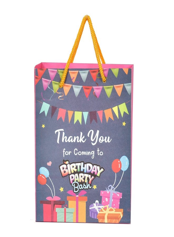PPJ ® -THANK YOU BIRTHDAY PARTY (30 Pcs.) PAPER CARRY BAG, 10 Inch X 8 Inch X 4 Inch RETURN GIFT/HAPPY BIRTHDAY/RETURN GIFTS/GIFTS/GIFT BAGS/GIFT COVERS (Pack of 30) - Image 2